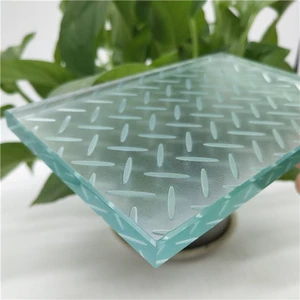 Safety Anti-slip Glass For Floor,Tempered Glass For Sunroom