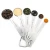 Import Salt measuring_spoons tools set 6pcs tablespoon coffee accessories measuring spoon from China