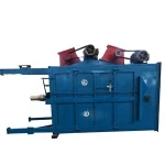 Sand blasting Equipment Double Industrial Hook Type Shot Blasting Machine