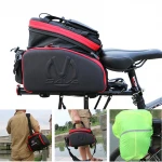SAVA Bicycle Trunk Pannier Bag 35L Waterproof Bicycle Cycling Bag mtb Bike Panniers Rear Mountain bike double side panniers bag