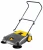 Import SC70  mini hand push mechanical road sweepers floor sweeper machine from China