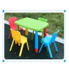 school furniture desk and chair set Kindergarten table chair  plastic game table