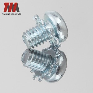 Screw factory wholesale fastener pan head lock washer SEMS screw with external tooth