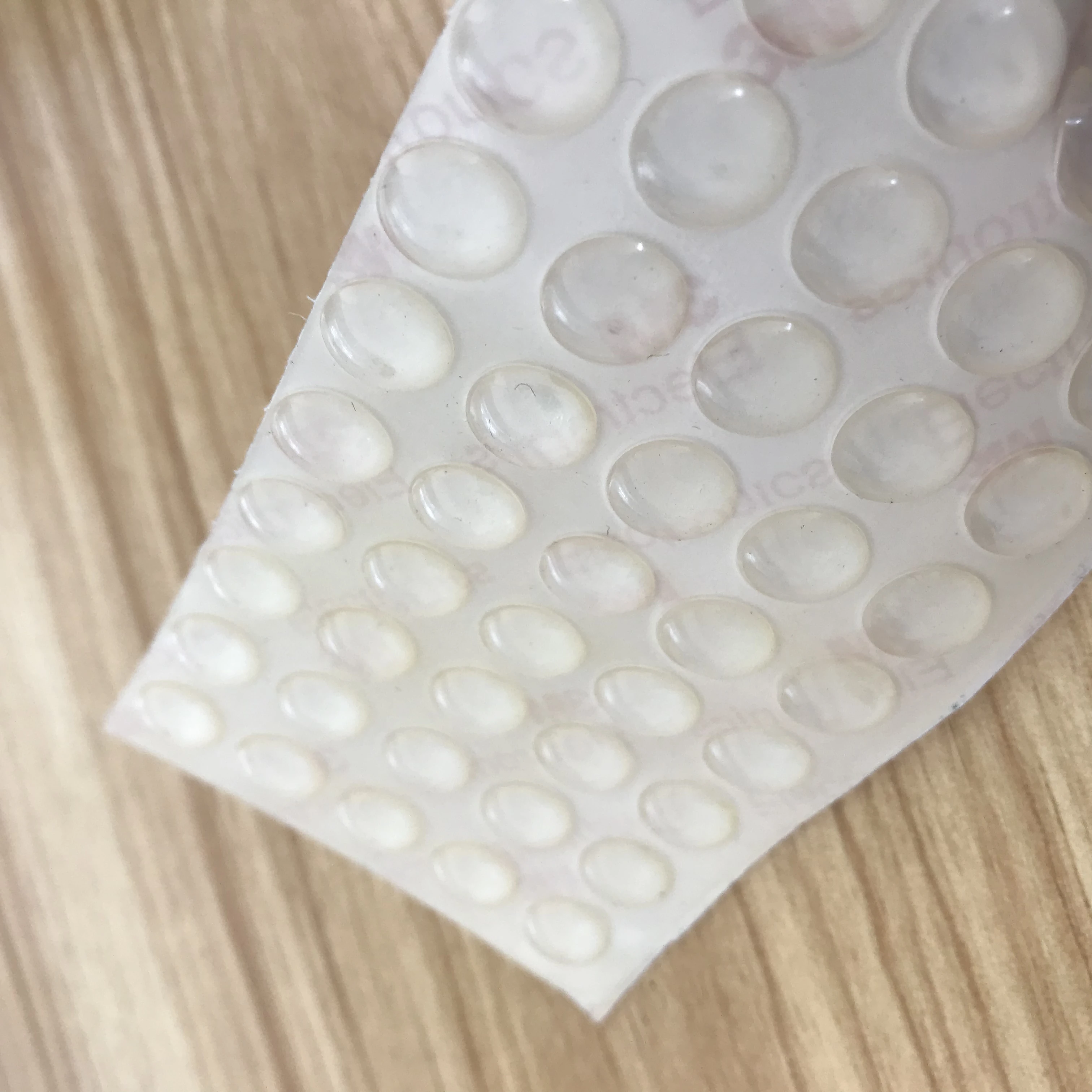 Self adhesive silicone rubber  feet model for ironing board for chair