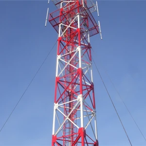 Self-supporting Galvanized Angle Steel telecom Tower