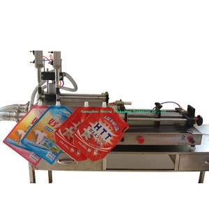 Buy Semi Automatic Desktop Liquid/sauce/cream/paste Filler Of Doypack ...