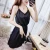 Import Sexy Lace Twinset Lace Pajama Strap Sleep Night Dress Womens Nightgown Two Piece Set Ladies Clothing Pajamas from China