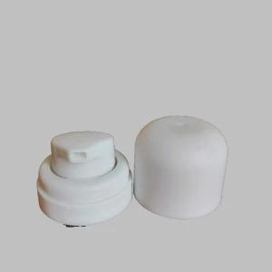 Shaving foam actuator with white colour