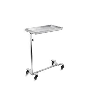 Shenzhen Clayton Height Adjustable Medical Instrument Mayo Trolley Medical Surgical Tray Table Stand