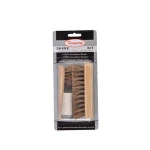 Shoe/Boot Care Shine/Polish Kit 2 100% Horsehair Brush + Shine Cloth