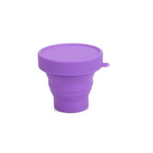 Silicone cup foldable menstrual cup sterilizer