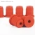 Import Silicone Rubber O-Rings for High Temperature Resistance Machine Red Color Sealing from China