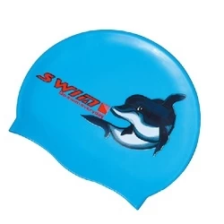 100% Silicone Swim Personalized Swimming Hats  Hot Selling Custom Pure Color Water Proof Swim Caps