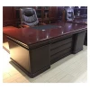 Simple Luxury Office Desk Furniture With Movable Storage Cabinet Office Executive Table Pictures