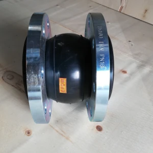 Single ball Expansion joints flexible joint rubber bellow flange