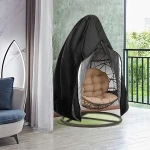 single seat garden furniture rattan patio swings hanging egg chair cover
