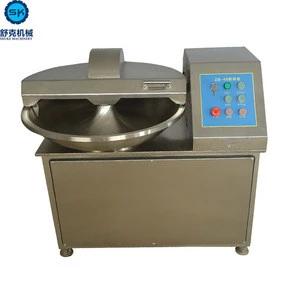 SK-100 high speed meat bowl cutter/small meat cutting and blending machine