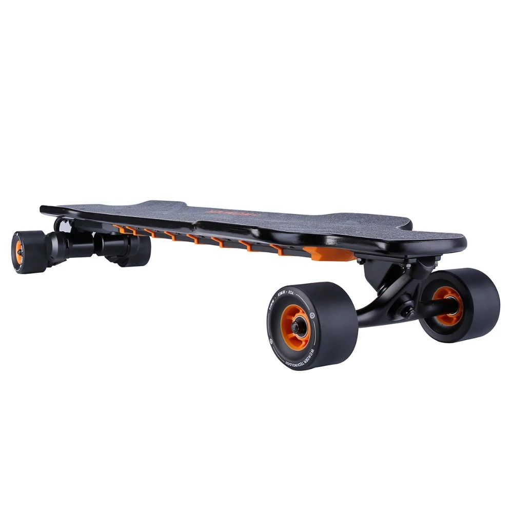SK-F I-Wonder electric skateboard flexible deck dual motors 1200W*2 belt driven longboard boosted skateboard