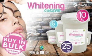 Skin care oem organic milk whitening body cream lotion