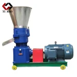 small feed pellet machine small fish feed pellet machine small flat die biomass pellet machine