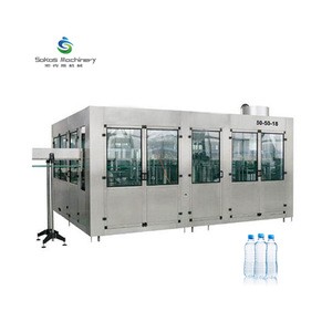 Sokos Full Automatic Complete PET Bottle Pure/ Mineral Water Filling Production Machine / Line / Equipment