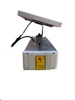 Solar double side Flash traffic warning Light yellow solar warninglight led flashing lights
