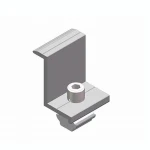 Solar Fix Module Clamp Frame Pv Components Mid End Clamp for Solar Panel Mounting System