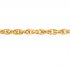 Solid Gold Chain for men women, 10K, 14k, 18k and 22k custom gold chain, necklace chains for jewelry making
