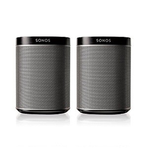 Sonos PLAY 1 2-Room Wireless Smart Speakersfor Streaming Music - Starter Set Bundle