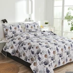 Special deal Polyester bleached staple cotton cotton patchwork Patchwork Quilt summer quilt set