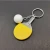 Import Sports Table Tennis Ball Keychain Ping Pong Paddle Key Chain Souvenir Gift from China