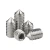 Import Stainless Steel DIN 914 Set Screw M2 M2.5 M3 M4 M5 M6 M8 Cone Point Hex Socket Head Set Screw from China