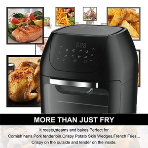 Stainless Steel Electric Home Use Wholesale Healthy Deep Fat Air Fryer Without Oil
