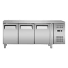 Stainless Steel Kitchen Worktable Refrigerator / Work Bench Cooler / Fridge Counter Chiller with Cabinet