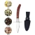 Import Stainless Steel Oyster Shucking Knife with Leather Sheath Clam Shellfish Seafood Tools Oyster knife from China
