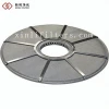 Stainless steel polymer leaf disc filter