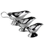Stainless Steel Sauce Tomato Container Gravy Boat Pour the juice tools vessel western meal steak scoop Sauce Juice Boats