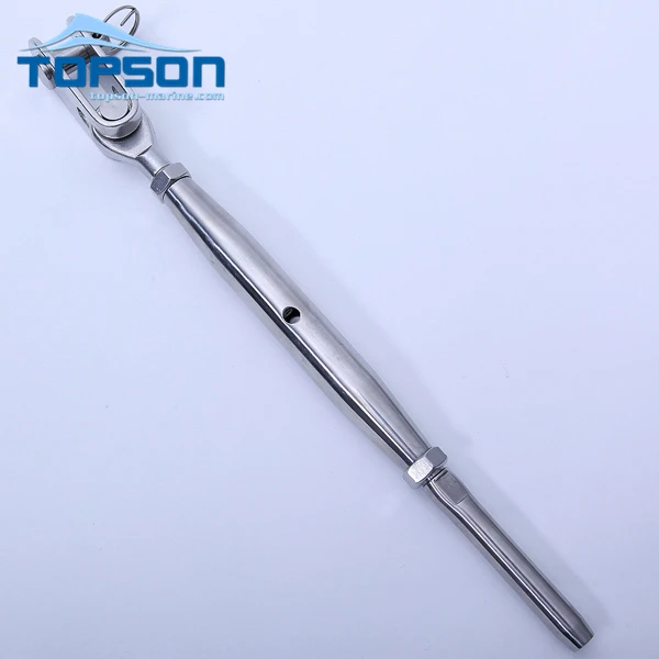 Stainless Steel Toggle and Terminal Closed Body Turnbuckle - T Style