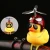Import Standing Duck Bicycle Bell Broken Wind Helmet Small Yellow Duck MTB Road Bike Motor Riding Cycling Accessories Bicycle Duck Bell from China