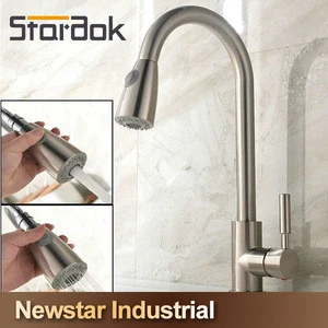 Star aok Exclusive Design cUPC Single Handle Pull Out Kitchen Faucet