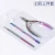 Import Steel push 3 piece manicure dead skin push gradient manicure tool with nail shaver at both ends of the color dead skin scissors from China