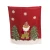 Import stock China factory direct sale festival decor polyester red christmas xmas santa hat design party polar fleece chair cover from China