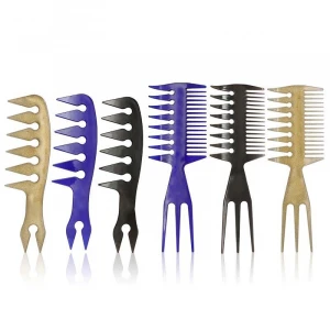 Styling Comb Beard brush Professional Hair Comb Set for Men Barber Accessories  Portable Shaping and Teasing Wet Combs Tools