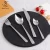 Import Stylish wedding knives and spoon fork set, cutlery set stainless steel flatware, luxury flatware set stainless steel cutlery from China