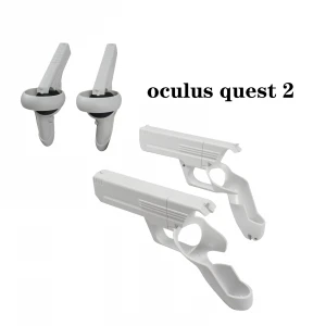 Suitable for Oculus Quest 2 controller VR game gun controller accessories, enhanced FPS gaming experience