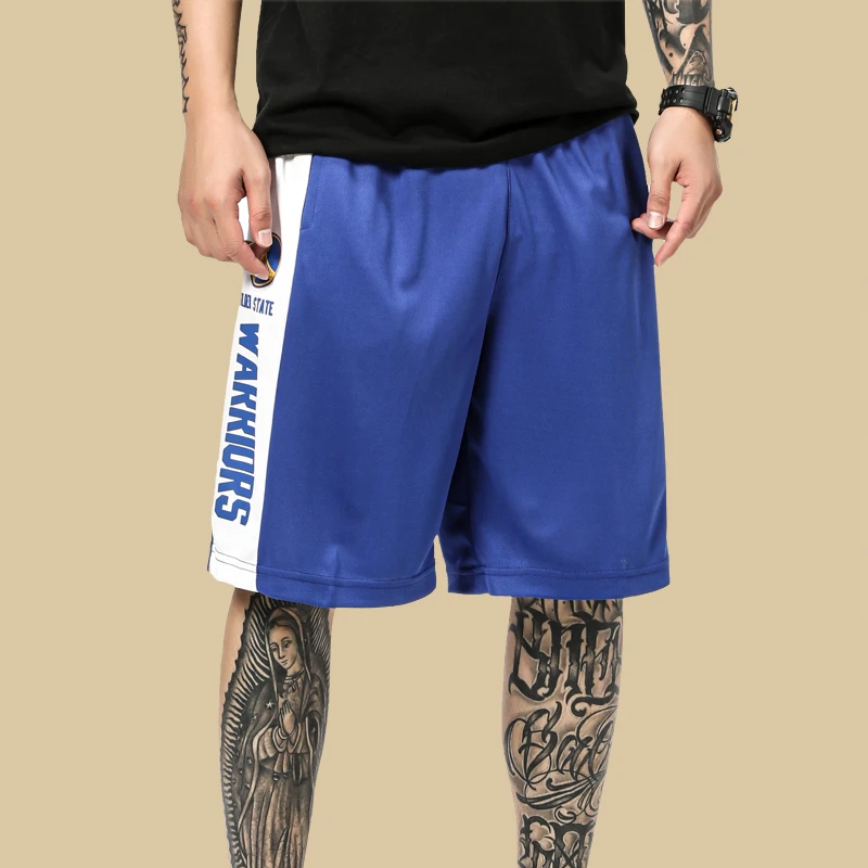 Summer Latest Men Stripe Cool Breathable Digital Sublimation Printing Basketball Shorts