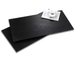 Super Black Matte 24x48 600x1200mm Wood Porcelain Floor Tiles Glazed Polished Anti-Slip Surface Structure Similar Slate Stone