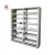 Super Strong Modern Design Double Sides Steel Librar Furniture 6 Layers Customized Library Shelving