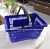 Import Supermarket Plastic Shopping Basket With Handle from China
