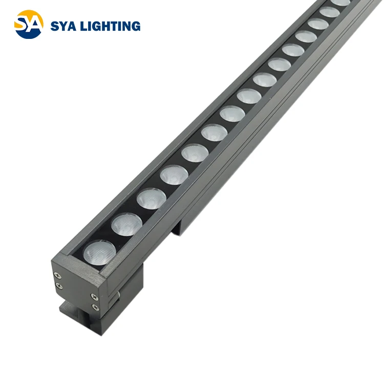 SYA-802 High Brightness Aluminium DMX 28 Watt Waterproof RGBW RGB Led Wall Washer